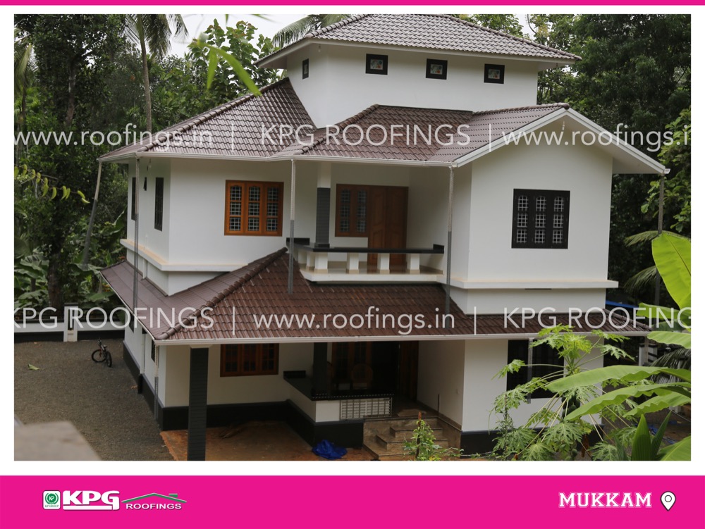 2 floor home with roof tile