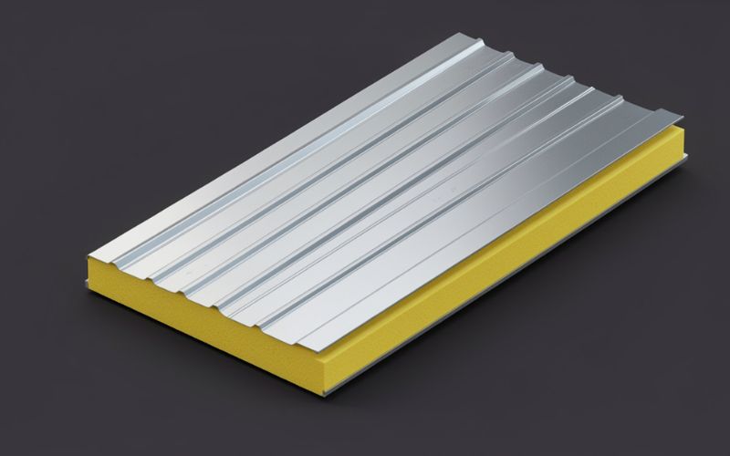 PIR Insulated Sandwich Panels in India for Energy-Efficient Roofing